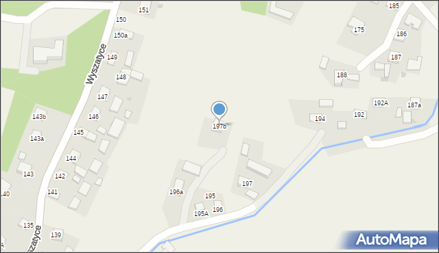 Wyszatyce, Wyszatyce, 197b, mapa Wyszatyce