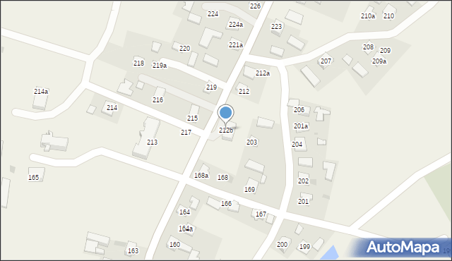 Wyszatyce, Wyszatyce, 212b, mapa Wyszatyce