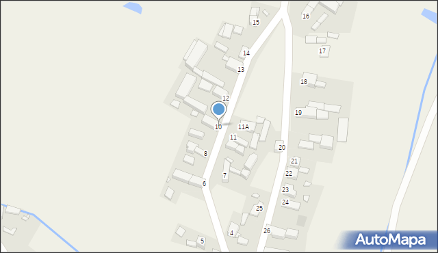 Wyszęcice, Wyszęcice, 10, mapa Wyszęcice