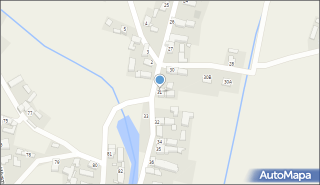 Wyszęcice, Wyszęcice, 31, mapa Wyszęcice