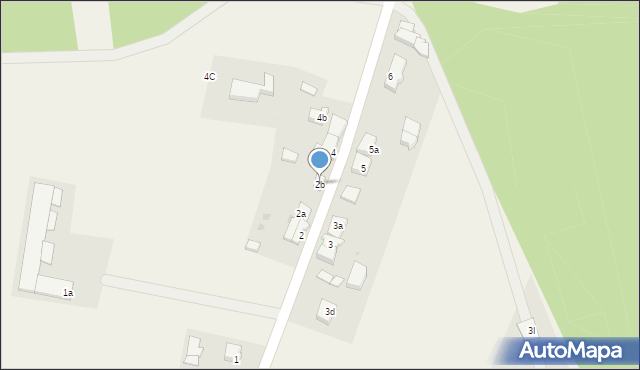 Wyszewo, Wyszewo, 2b, mapa Wyszewo