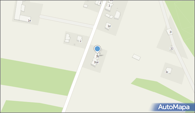 Wyszewo, Wyszewo, 3b, mapa Wyszewo