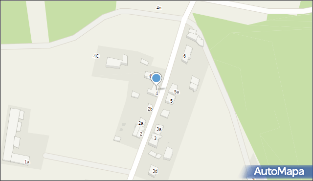 Wyszewo, Wyszewo, 4a, mapa Wyszewo