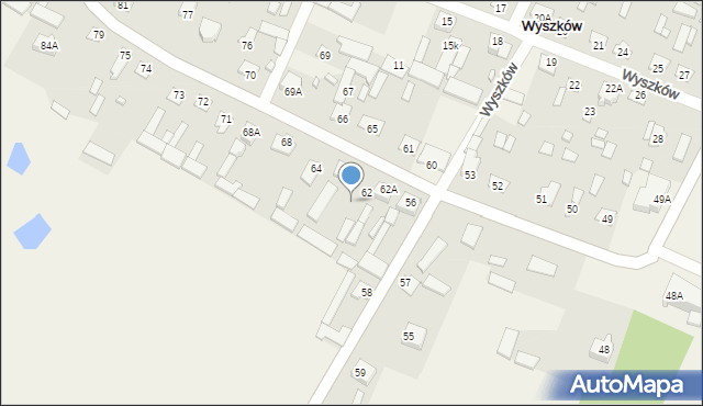 Wyszków, Wyszków, 63a, mapa Wyszków