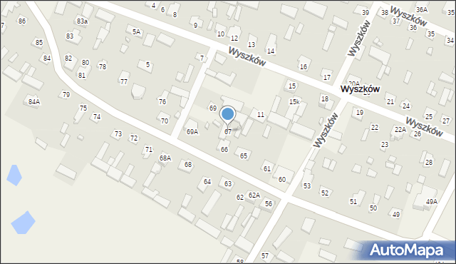 Wyszków, Wyszków, 67, mapa Wyszków