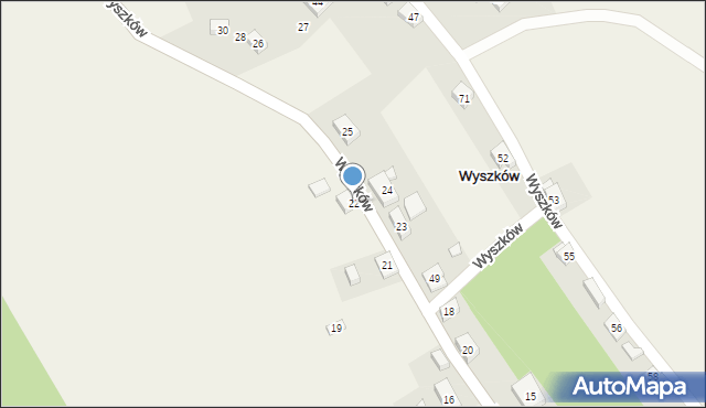 Wyszków, Wyszków, 22, mapa Wyszków