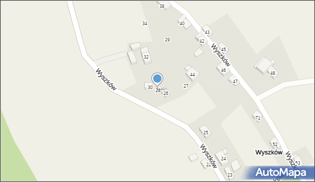 Wyszków, Wyszków, 28, mapa Wyszków