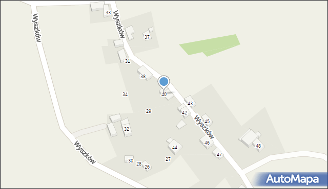 Wyszków, Wyszków, 40, mapa Wyszków