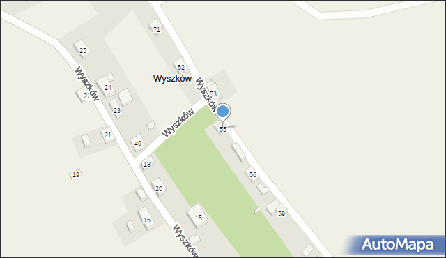 Wyszków, Wyszków, 55, mapa Wyszków