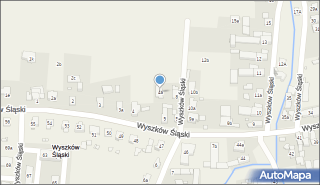 Wyszków Śląski, Wyszków Śląski, 4a, mapa Wyszków Śląski