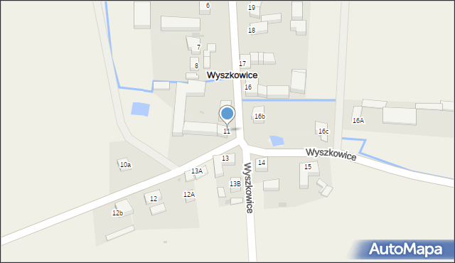 Wyszkowice, Wyszkowice, 11, mapa Wyszkowice