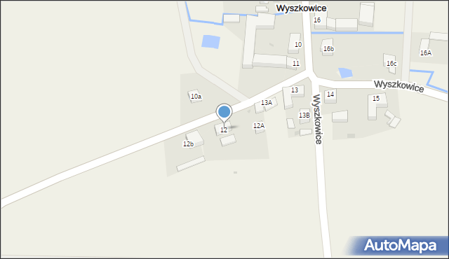 Wyszkowice, Wyszkowice, 12, mapa Wyszkowice