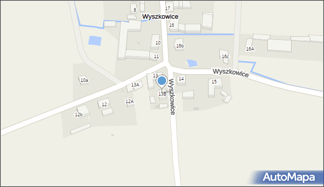 Wyszkowice, Wyszkowice, 13B, mapa Wyszkowice