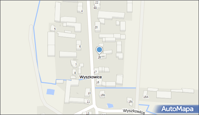 Wyszkowice, Wyszkowice, 18, mapa Wyszkowice