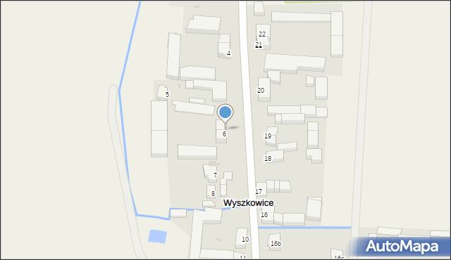 Wyszkowice, Wyszkowice, 6a, mapa Wyszkowice