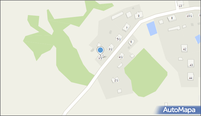 Wyszkowo, Wyszkowo, 1/1, mapa Wyszkowo