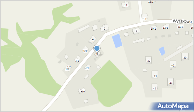 Wyszkowo, Wyszkowo, 6/2, mapa Wyszkowo