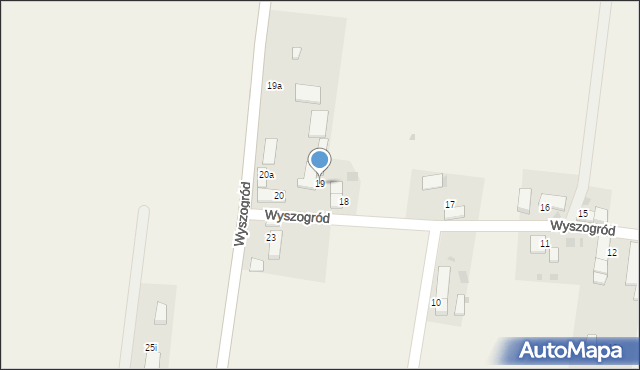 Wyszogród, Wyszogród, 19, mapa Wyszogród