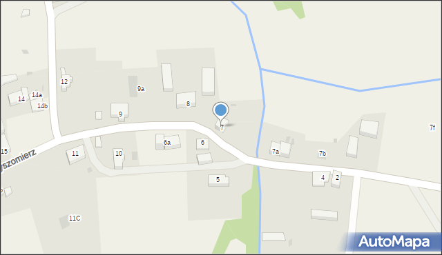 Wyszomierz, Wyszomierz, 7, mapa Wyszomierz