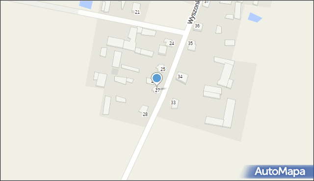 Wyszonki-Wypychy, Wyszonki-Wypychy, 27, mapa Wyszonki-Wypychy