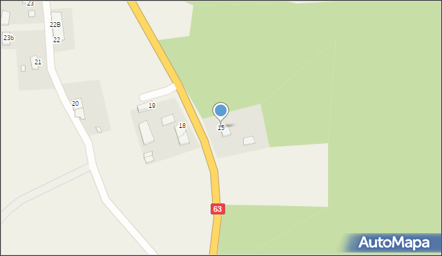 Wyszowate, Wyszowate, 15, mapa Wyszowate