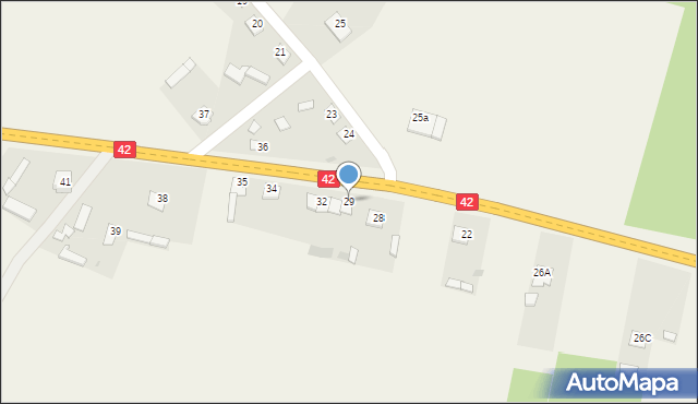 Wyszyna Fałkowska, Wyszyna Fałkowska, 29, mapa Wyszyna Fałkowska