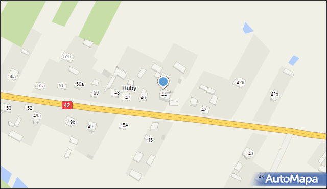 Wyszyna Fałkowska, Wyszyna Fałkowska, 44, mapa Wyszyna Fałkowska