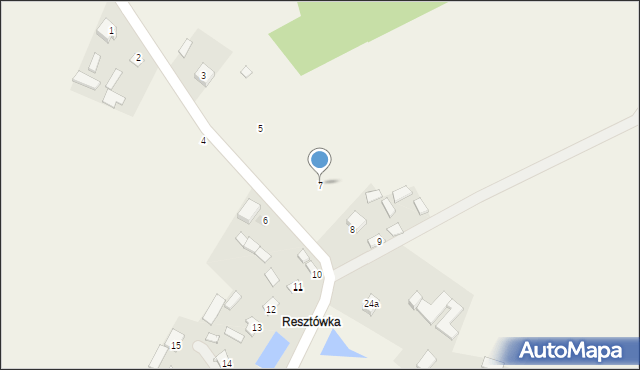 Wyszyna Fałkowska, Wyszyna Fałkowska, 7, mapa Wyszyna Fałkowska