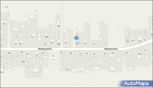 Wytyczno, Wytyczno, 44, mapa Wytyczno