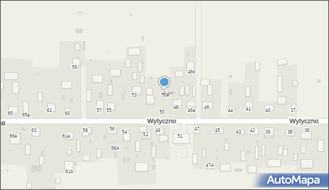 Wytyczno, Wytyczno, 50a, mapa Wytyczno