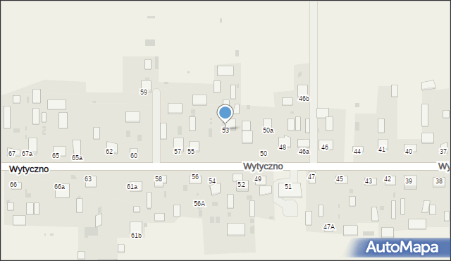 Wytyczno, Wytyczno, 53, mapa Wytyczno