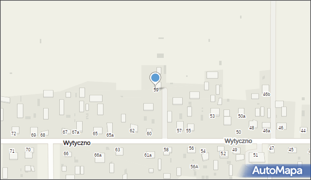 Wytyczno, Wytyczno, 59, mapa Wytyczno