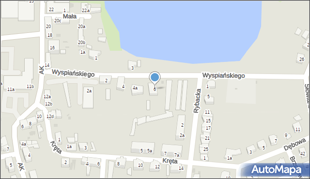 Żarów, Wyspiańskiego Stanisława, 6, mapa Żarów