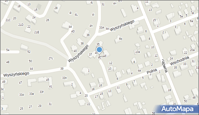 Zduńska Wola, Wyszyńskiego Stefana, ks. kard., 4C, mapa Zduńska Wola