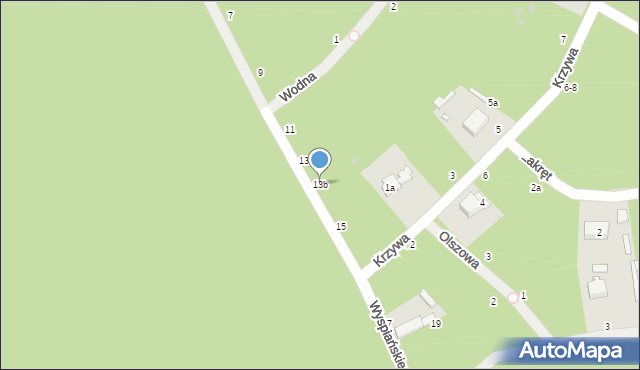 Zgierz, Wyspiańskiego Stanisława, 13b, mapa Zgierz