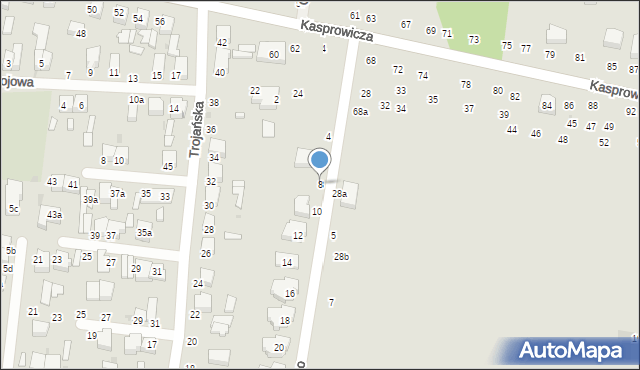 Zgierz, Wyszyńskiego Stefana, ks. kard., 8, mapa Zgierz