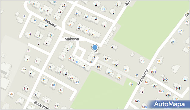 Zgorzelec, Wysockiego Józefa, gen., 4, mapa Zgorzelec