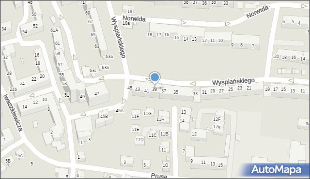 Zgorzelec, Wyspiańskiego Stanisława, 39, mapa Zgorzelec