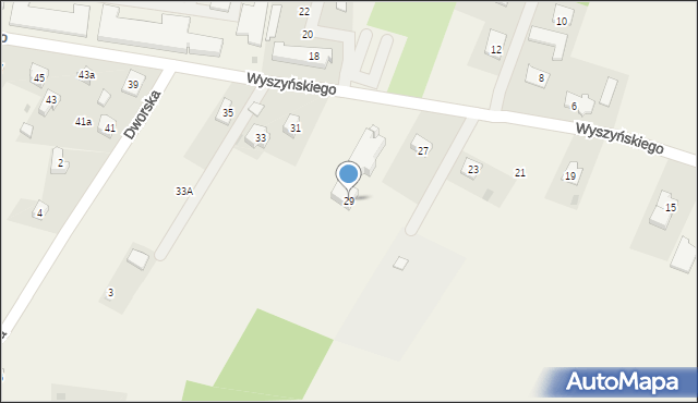 Żurawica, Wyszyńskiego Stefana, ks. kard., 29, mapa Żurawica