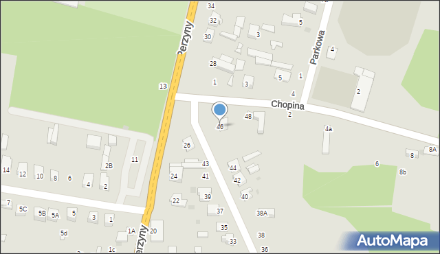Zwoleń, Wyszyńskiego Stefana, ks. kard., 46, mapa Zwoleń