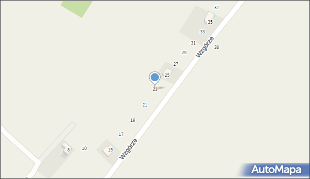 Książniczki, Wzgórze, 23, mapa Książniczki
