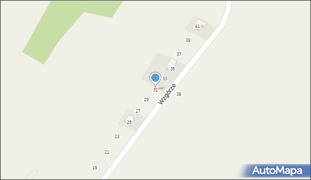 Książniczki, Wzgórze, 31, mapa Książniczki