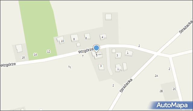 Rębiska, Wzgórze, 5, mapa Rębiska