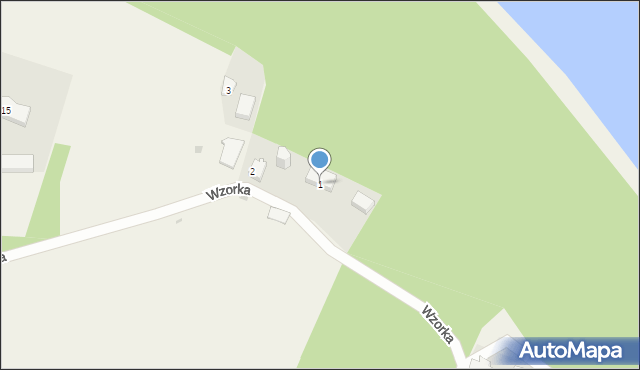 Rozewie, Wzorka Leona, 1, mapa Rozewie