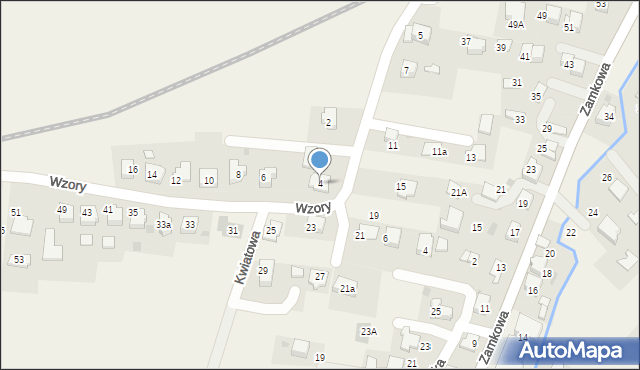 Spytkowice, Wzory, 4, mapa Spytkowice