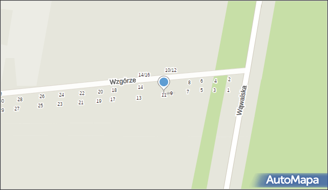 Tomaszów Mazowiecki, Wzgórze, 11, mapa Tomaszów Mazowiecki