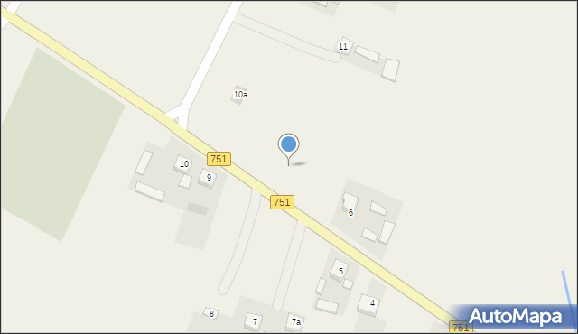 Wzdół-Kolonia, Wzdół-Kolonia, 10c, mapa Wzdół-Kolonia