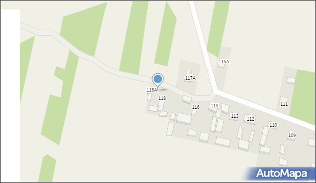 Wzdół Rządowy, Wzdół Rządowy, 118b, mapa Wzdół Rządowy