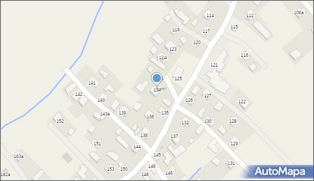 Wzdów, Wzdów, 134, mapa Wzdów