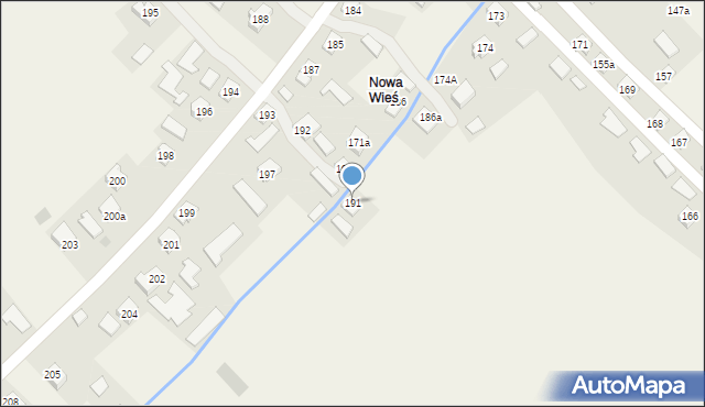 Wzdów, Wzdów, 191, mapa Wzdów